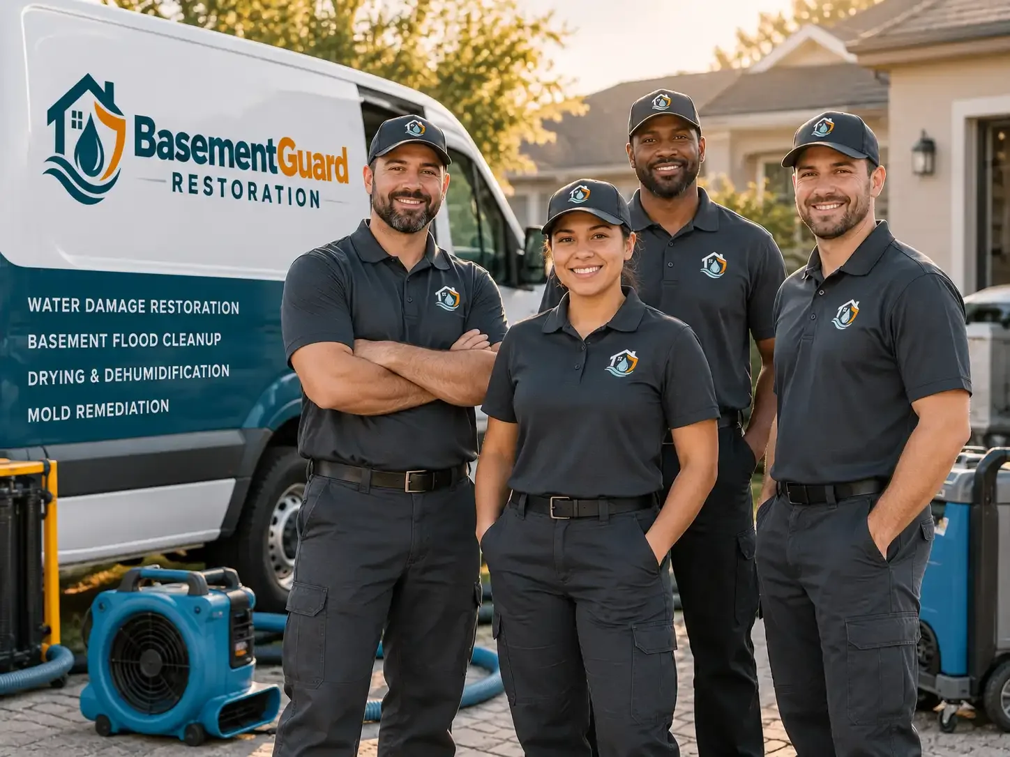 Basement Water Damage Restoration company in Randlett, OK